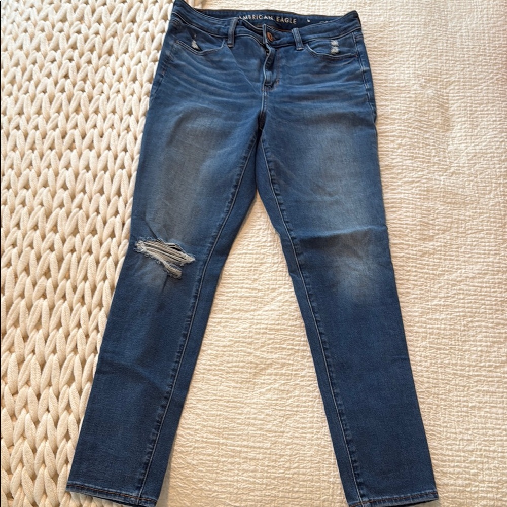 American Eagle Outfitters Women's Blue Jeans